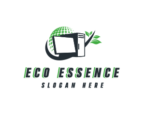 Eco Global Monitor logo design