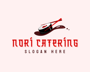 Asian Sushi Cuisine logo design