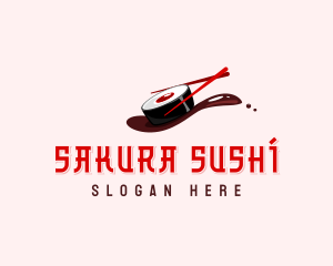 Asian Sushi Cuisine logo design