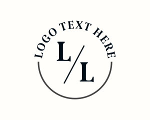 Professional Hipster Suit Tailoring Logo