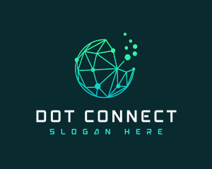 Connection Network Technology logo design