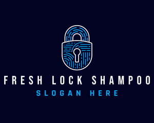 Tech Lock Security logo design