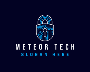 Tech Lock Security logo design