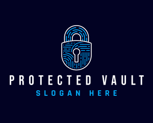 Tech Lock Security logo design