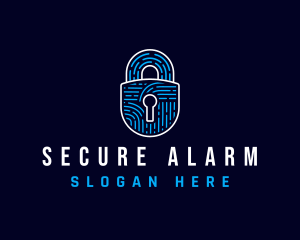 Tech Lock Security logo design