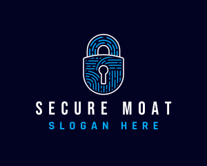 Tech Lock Security logo design