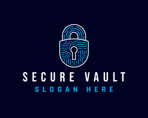 Tech Lock Security logo design