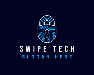 Tech Lock Security logo design