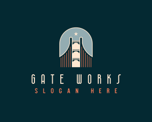 Golden Gate Bridge Architecture logo