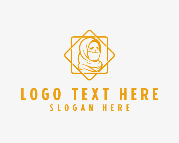 Hijab logo example 3