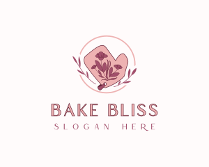 Oven Mitts Baking logo design