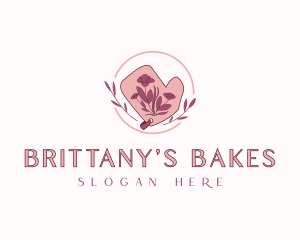 Oven Mitts Baking logo design