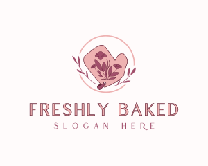 Oven Mitts Baking logo design