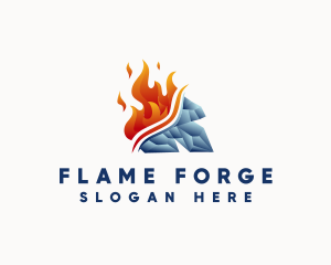 Fire Ice Energy logo design