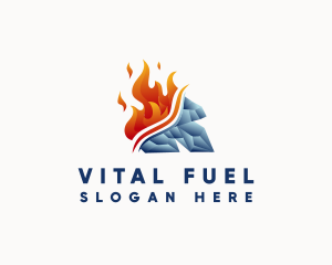 Fire Ice Energy logo design