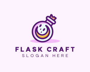 Moon Potion Flask logo