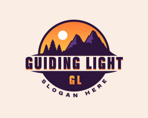 Mountain Travel Getaway logo design