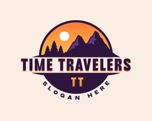 Mountain Travel Getaway logo design