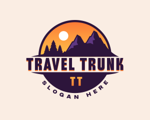 Mountain Travel Getaway logo design