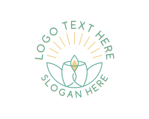 Candle Lotus Spa logo