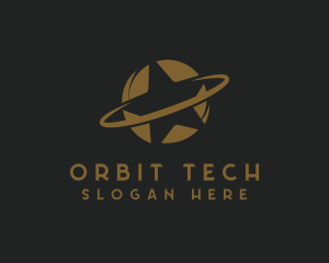 Star Marketing Orbit logo design