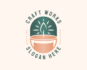 Scented Candle Craft logo design