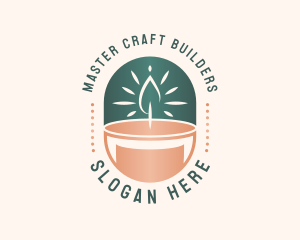 Scented Candle Craft logo design