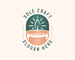 Scented Candle Craft logo design