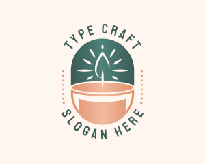 Scented Candle Craft logo design