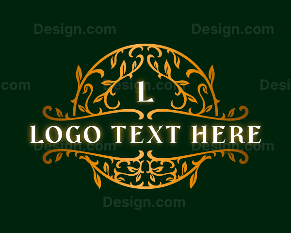 Luxury Vines Decorative Logo