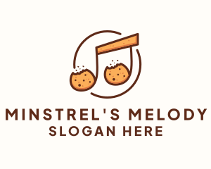 Musical Cookie Bakery logo design