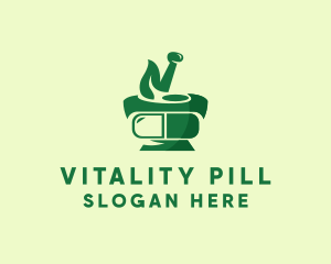 Traditional Herbal Medicine  logo design