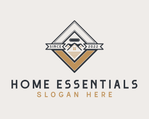 Home Improvement Roof logo design