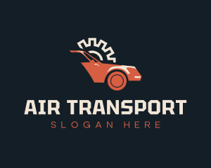 Transport Car Gear logo design