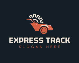 Transport Car Gear logo design