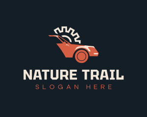 Transport Car Gear logo design