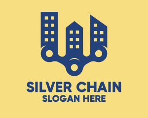 Blue Chain Construction logo