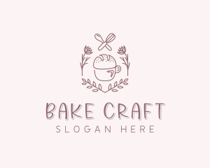 Floral Bread Confectionery logo design