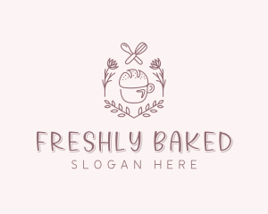 Floral Bread Confectionery logo design