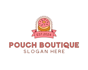 Donut Dessert Sweet logo design