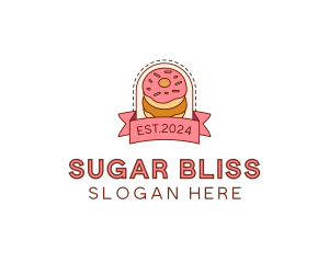 Donut Dessert Sweet logo