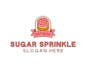 Donut Dessert Sweet logo