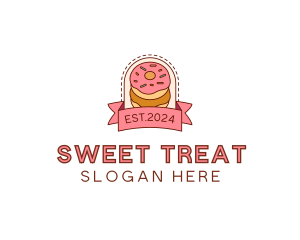 Donut Dessert Sweet logo