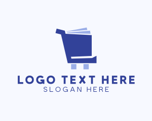 Shopping Cart Book logo