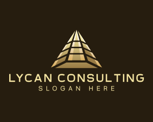 Finance Pyramid Firm logo design