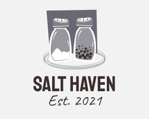 Salt & Pepper Shaker logo design