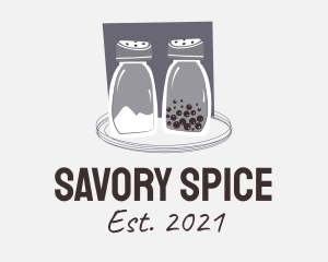 Salt & Pepper Shaker logo design