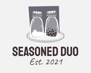 Salt & Pepper Shaker logo design