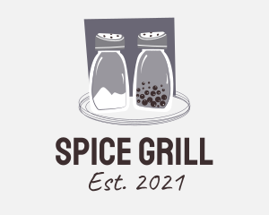 Salt & Pepper Shaker logo design