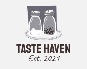 Salt & Pepper Shaker logo design